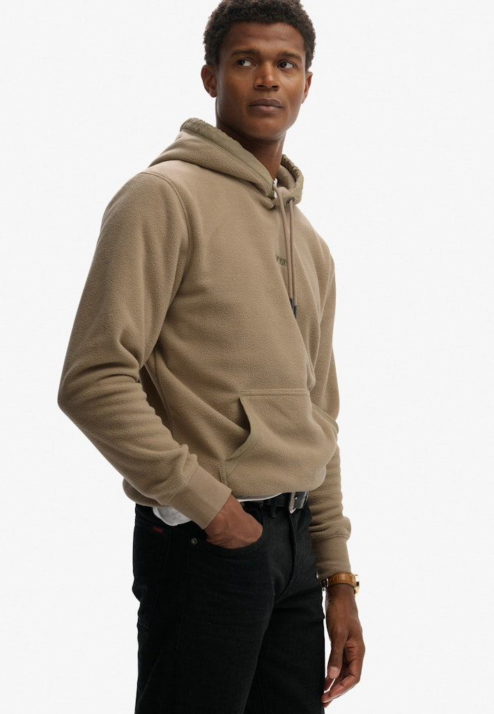 Fleece Hoodie - Zand