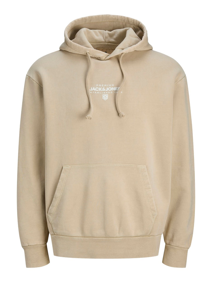 Jprbluaxton Sweat Hood - Zand