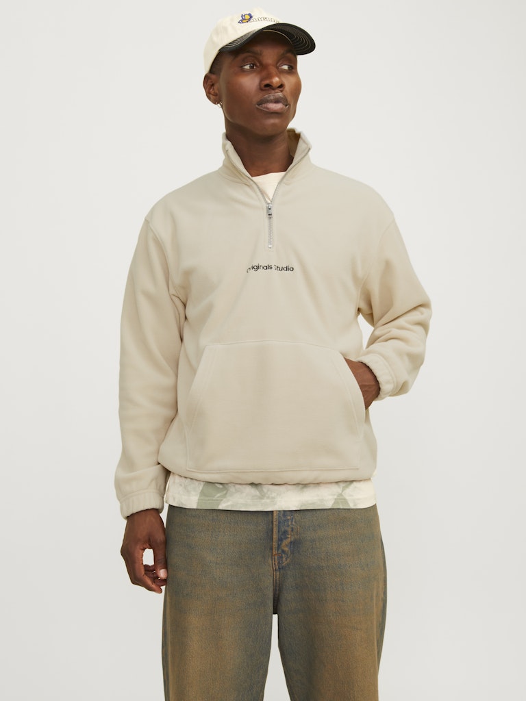 Jorvesterbro Fleece Quater Zip - Beige