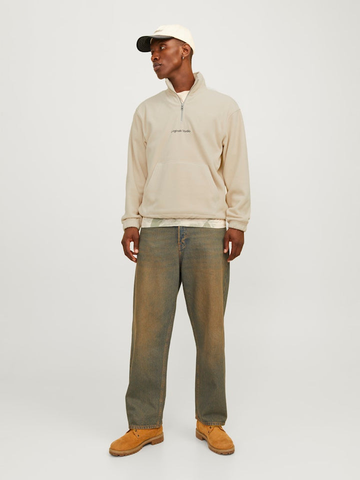 Jorvesterbro Fleece Quater Zip - Beige