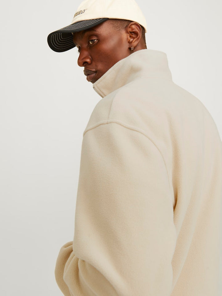 Jorvesterbro Fleece Quater Zip - Beige