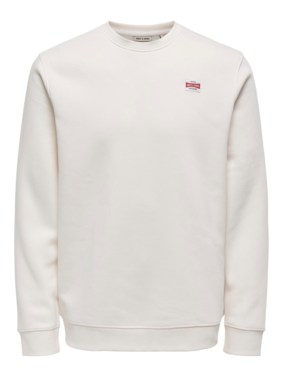 Onsdawson Reg Ls Crew - Beige