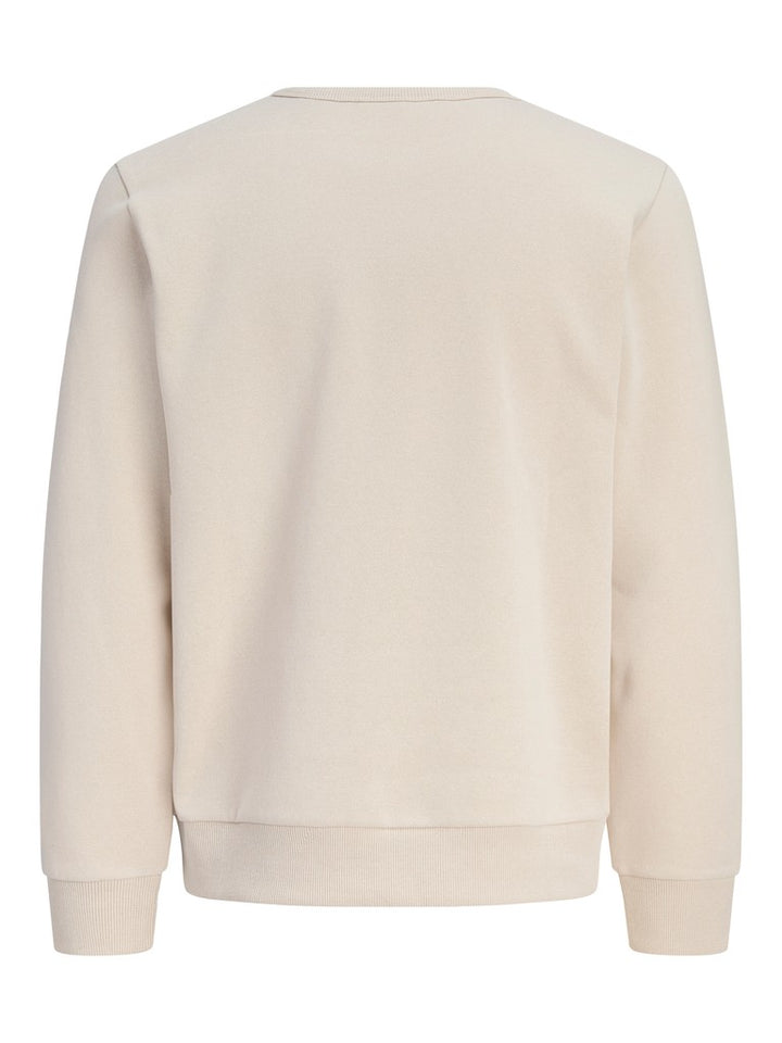 Jjcleveland Sweat Crew Neck Ln - Beige