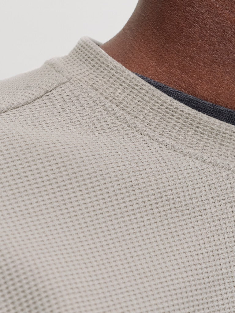 Jcofusion Waffle Brand Sweat Crew Neck - Kit