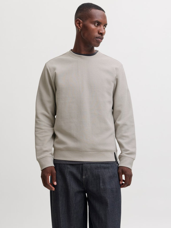 Jcofusion Waffle Brand Sweat Crew Neck - Kit