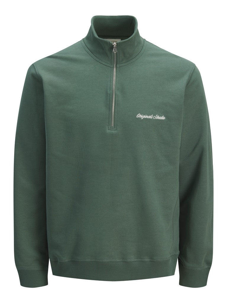 Jornorrebro Emb Sweat High Neck Noos - Groen