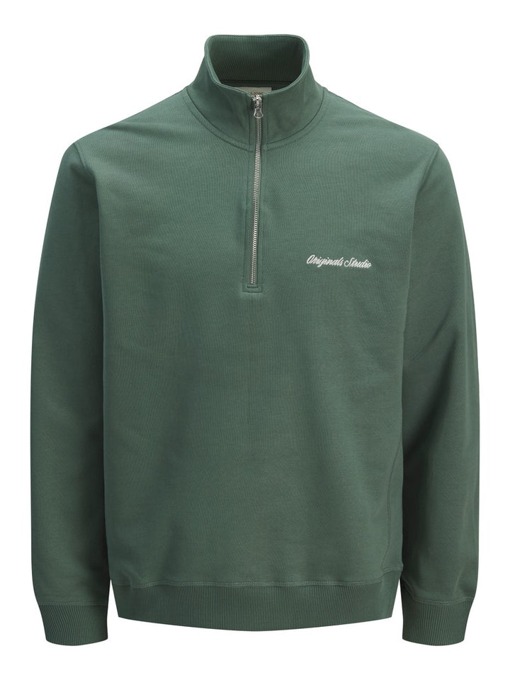 Jornorrebro Emb Sweat High Neck Noos - Groen