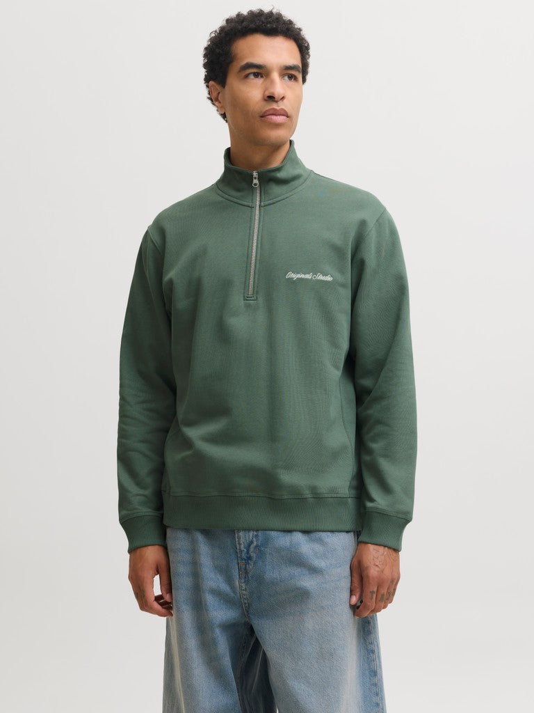 Jornorrebro Emb Sweat High Neck Noos - Groen