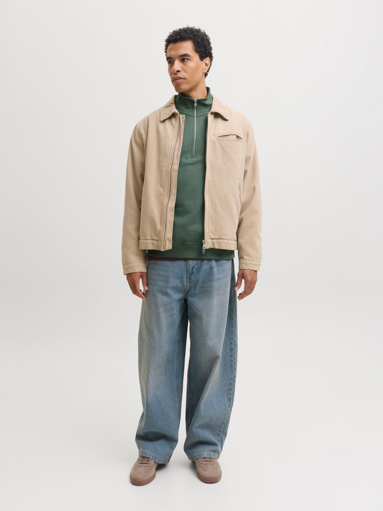 Jornorrebro Emb Sweat High Neck Noos - Groen