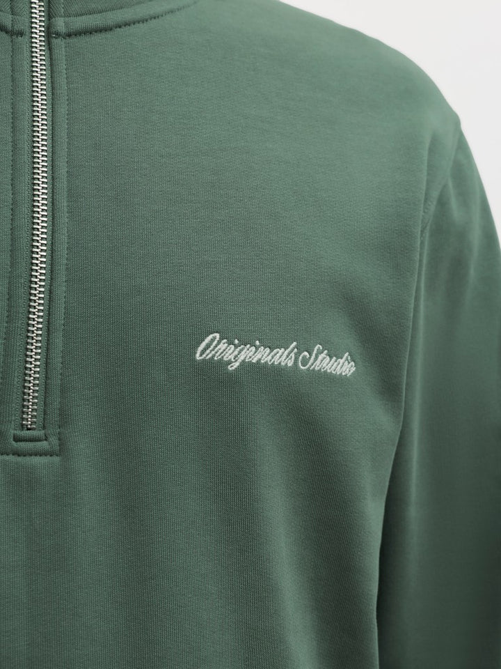 Jornorrebro Emb Sweat High Neck Noos - Groen