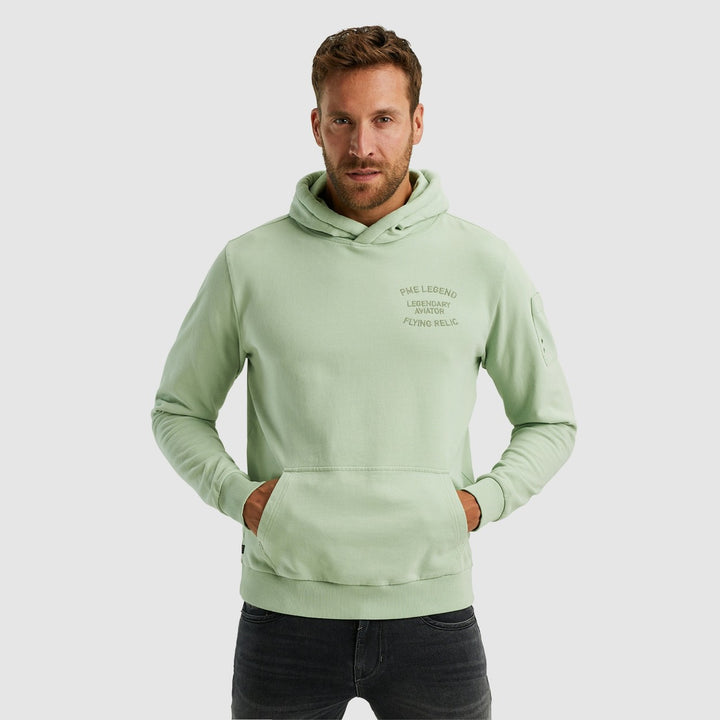 Hooded Soft Terry Brushed - Mint