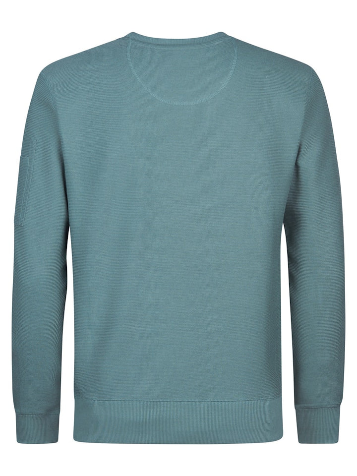 Men Sweater Round Neck - Oud Groen