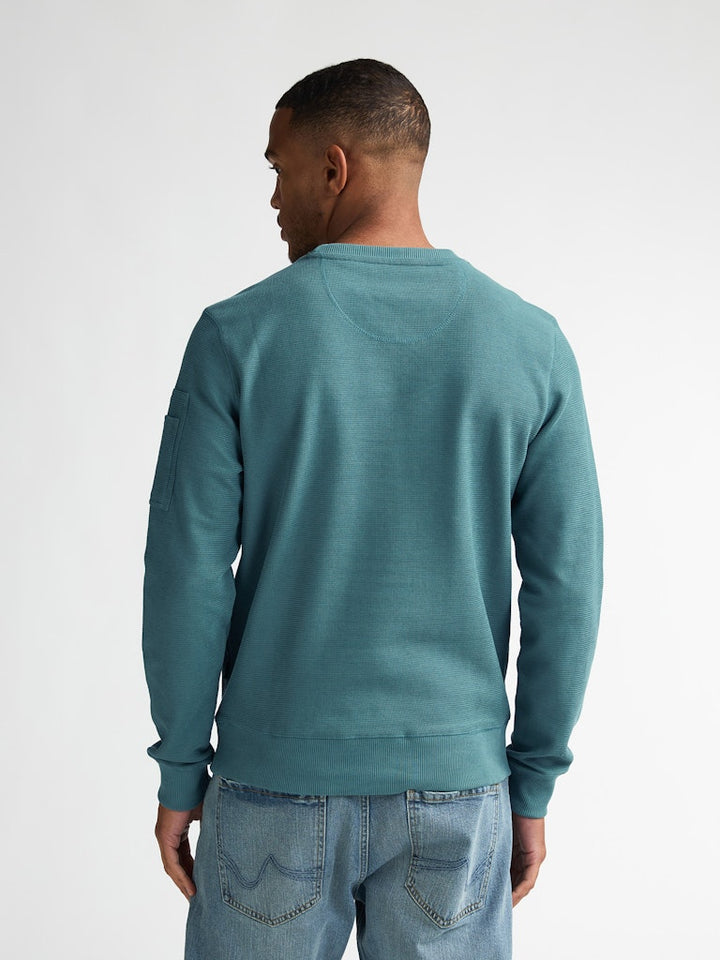 Men Sweater Round Neck - Oud Groen