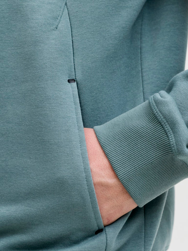 Jcofusion Sweat Badge Crew Neck - Oud Groen
