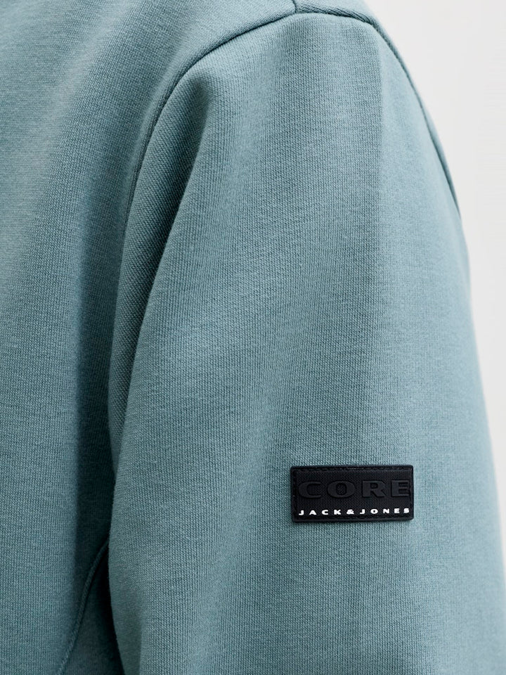 Jcofusion Sweat Badge Crew Neck - Oud Groen