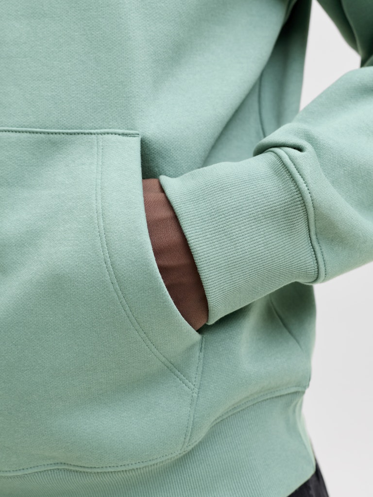 Jjestar Jj Sweat Hood - Oud Groen