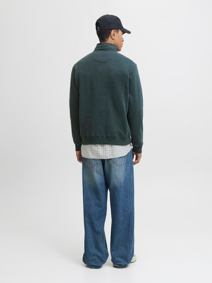 Jorbleecker Branding Sweat High Neck Bf - Donkergroen