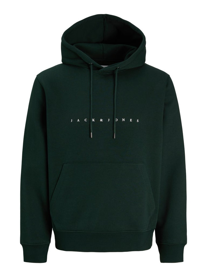Jjestar Jj Sweat Hood - Donkergroen