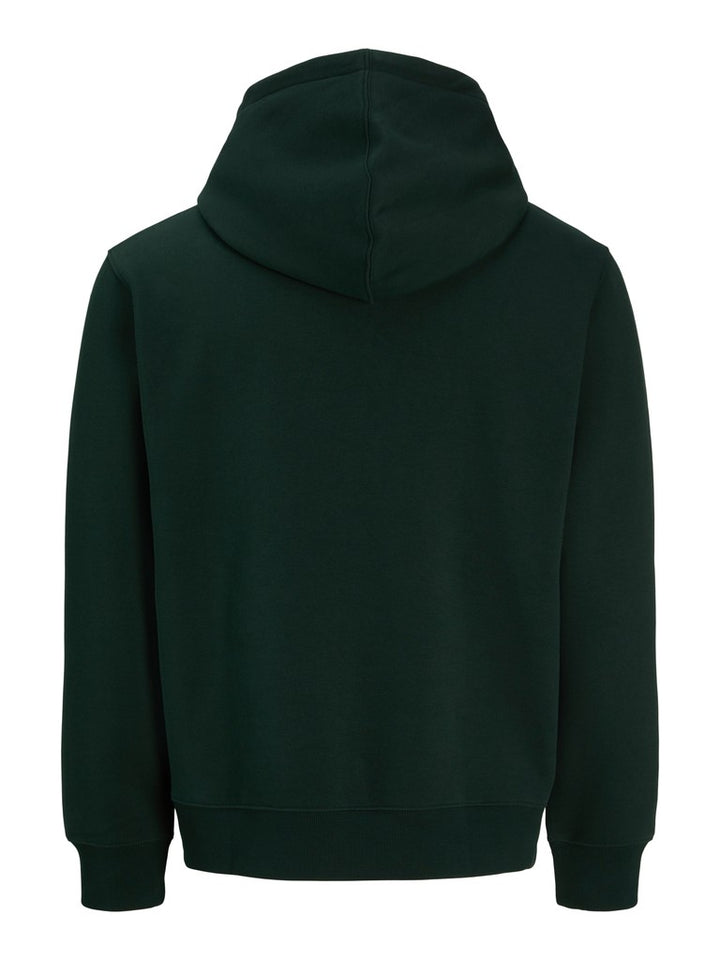 Jjestar Jj Sweat Hood - Donkergroen