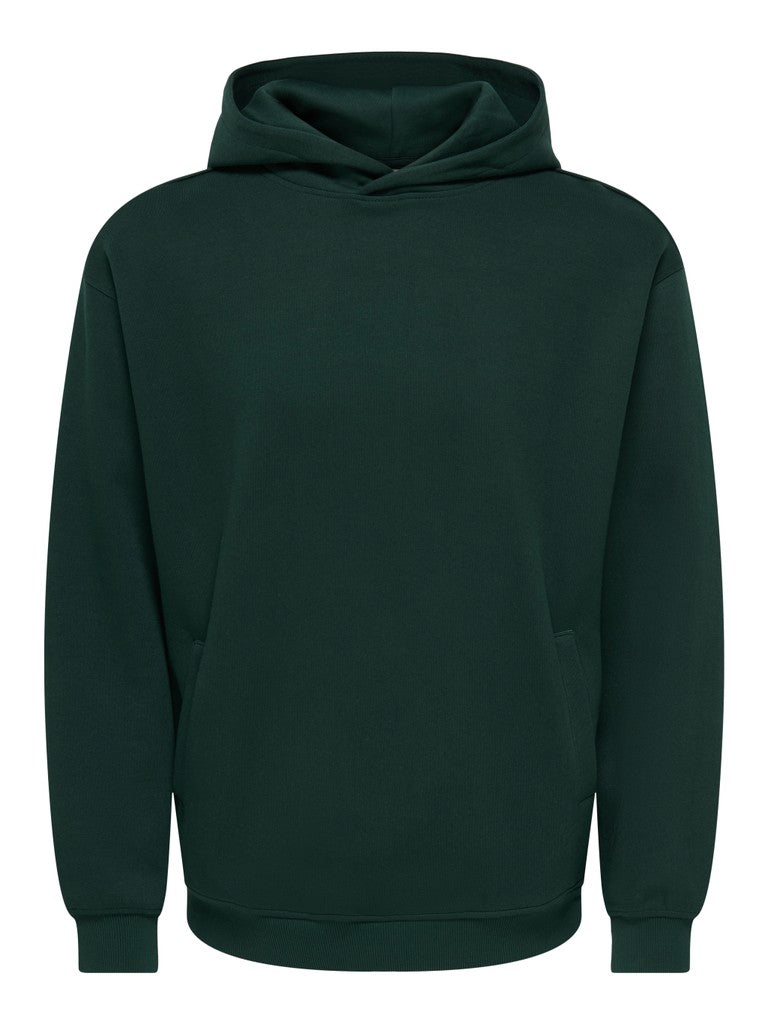 Onsdane Airflex Rlx Ls Hoodie Noos - Groen Dessin
