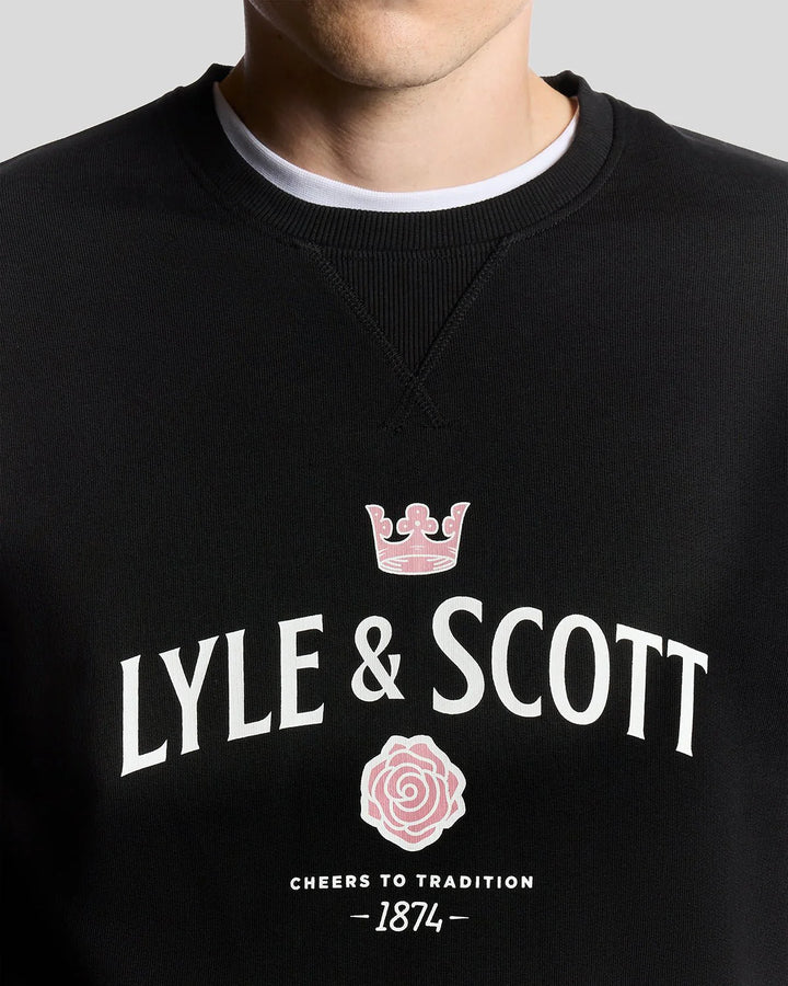 Cheers To Crew Neck - Blauw