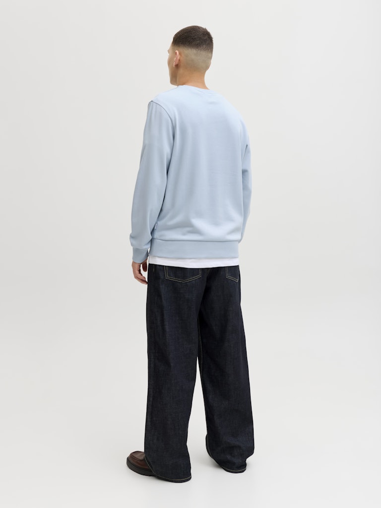 Jjelogo Sweat Crew Neck - Lichtblauw