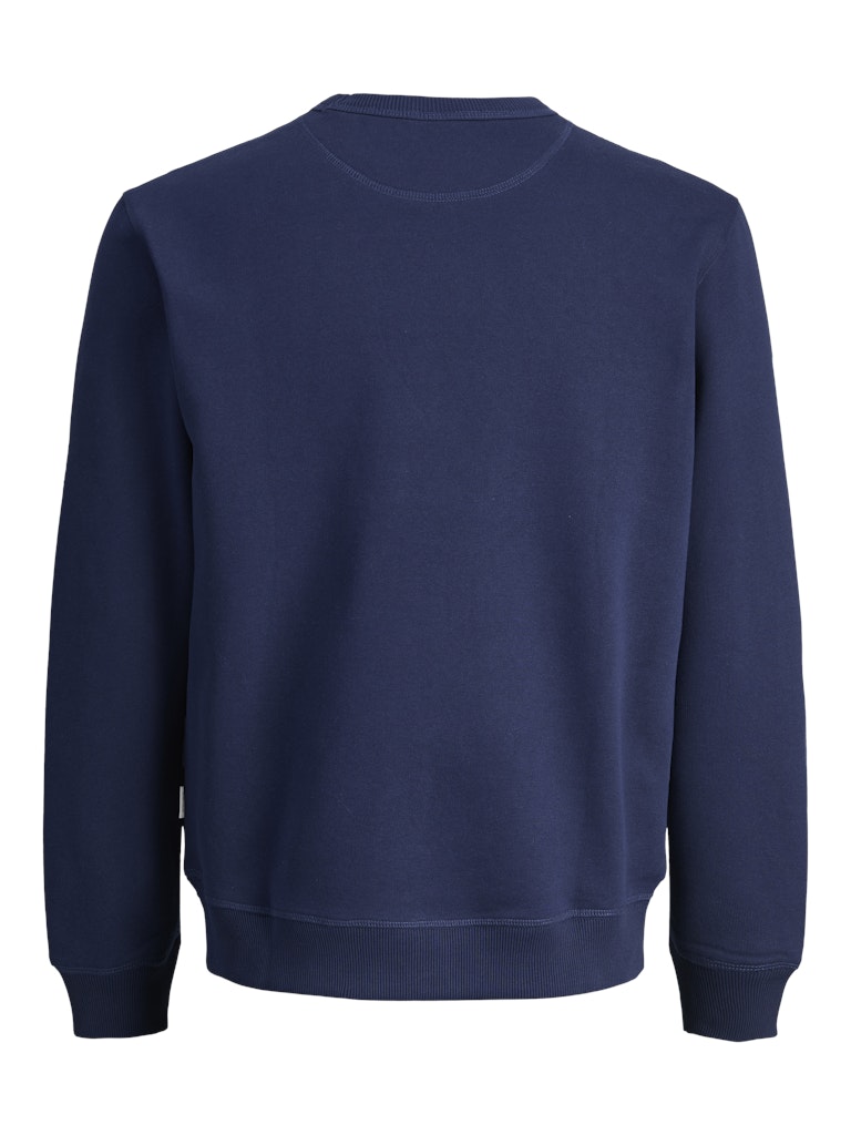 Jornorrebro Emb Sweat Crew Noos - Rafblauw