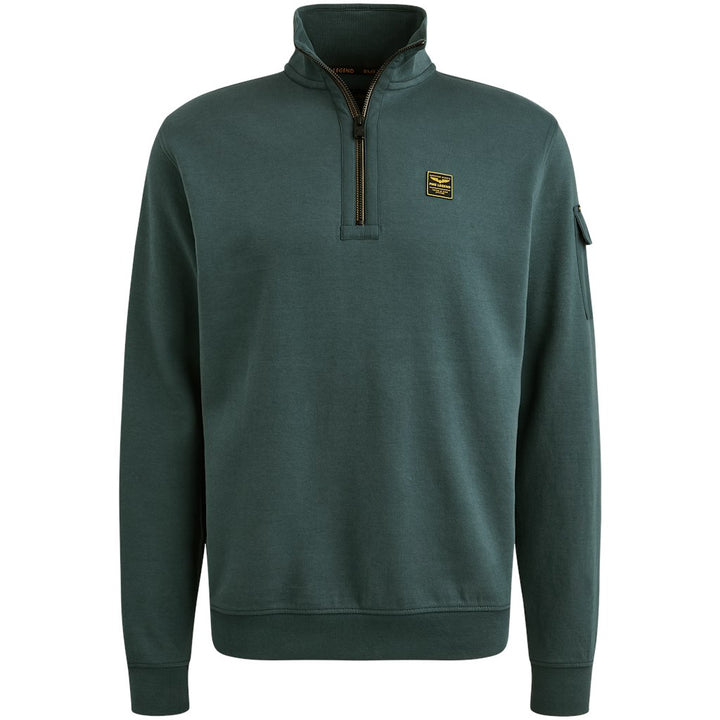 Half Zip Collar Interlock Jersey - Rafblauw