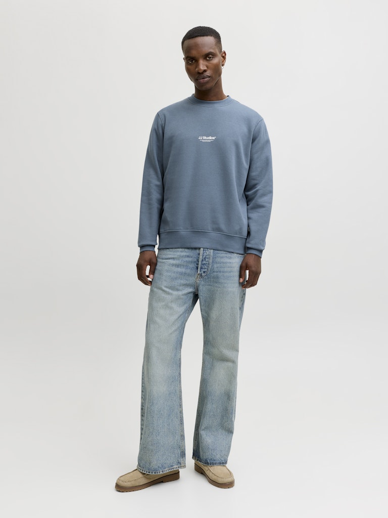 Jjesoho Sweat Crew Neck Noos - Rafblauw