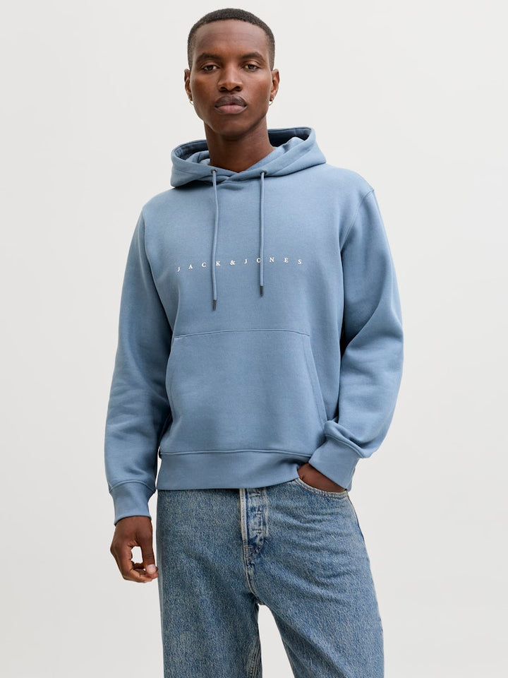 Jjestar Jj Sweat Hood - Rafblauw