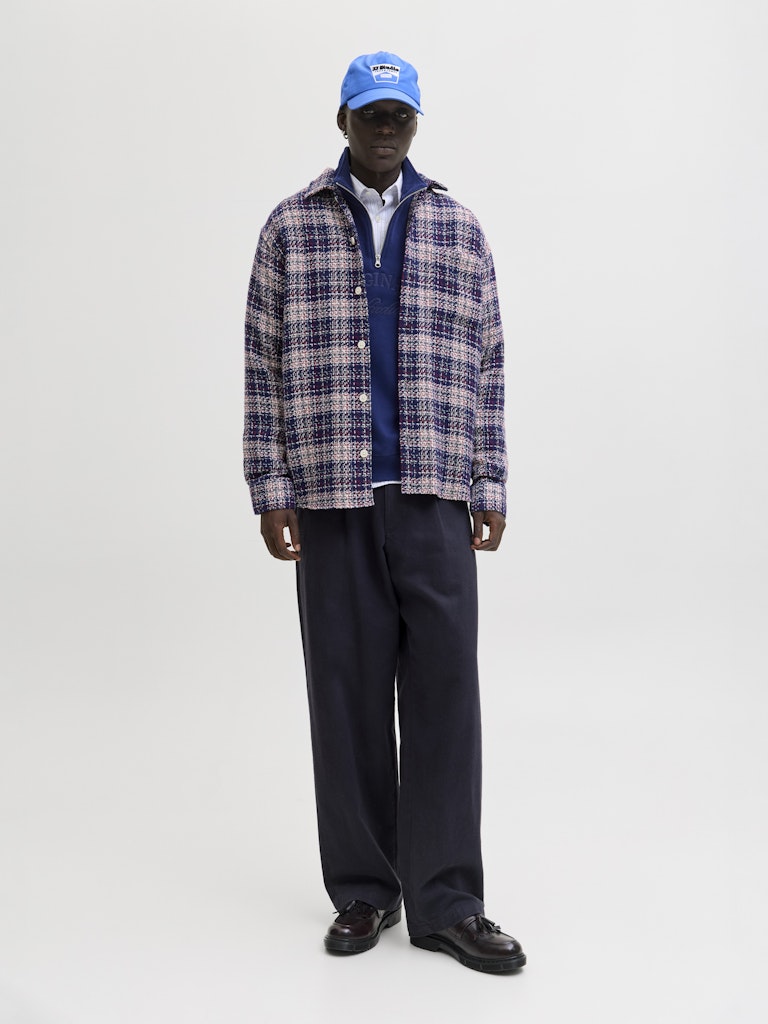 Jorbleecker Branding Sweat High Neck Bf - Kobalt