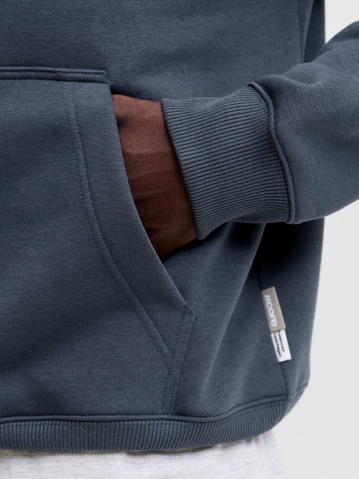 Jcoclub Back Script Print Sweat Hood Sn - Navy