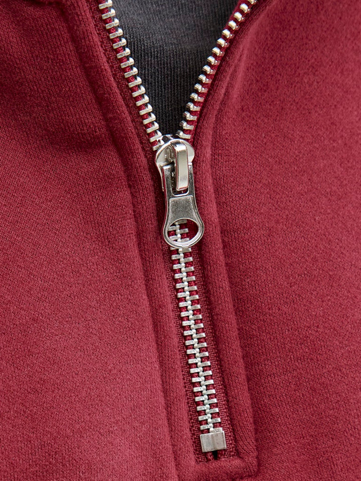 Jorbleecker Branding Sweat High Neck Bf - Steenrood