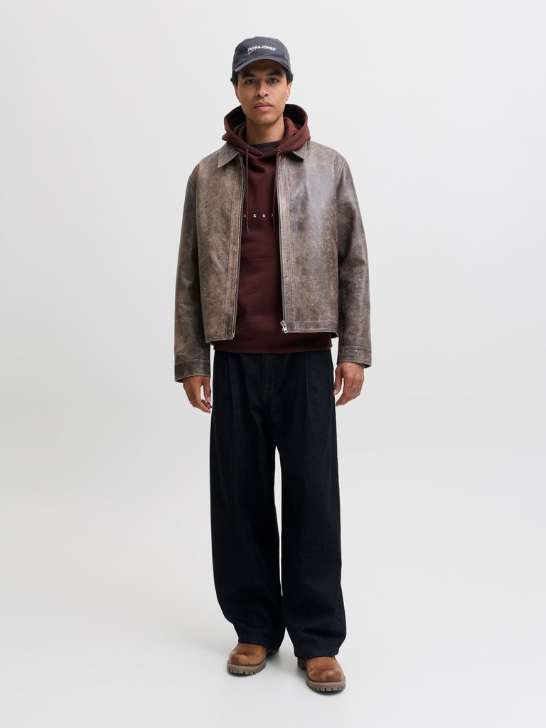Jjestar Jj Sweat Hood - Bordeaux