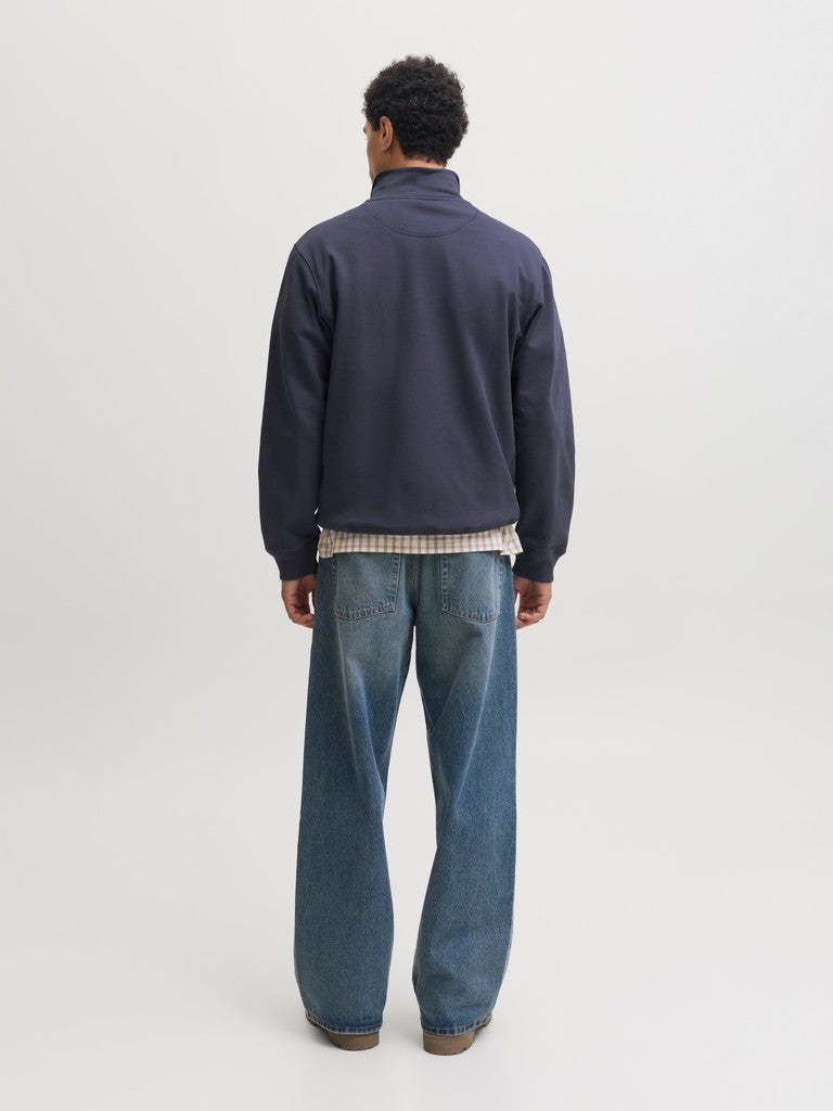 Jornorrebro Emb Sweat High Neck Noos - Rafblauw