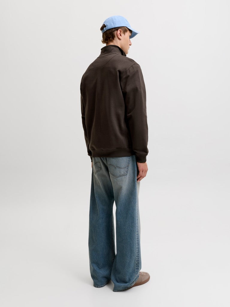 Jornorrebro Emb Sweat High Neck Noos - Bruin