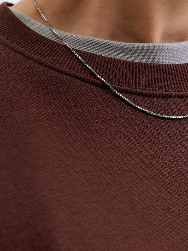 Jjeace Sweat Crew Neck - Brique