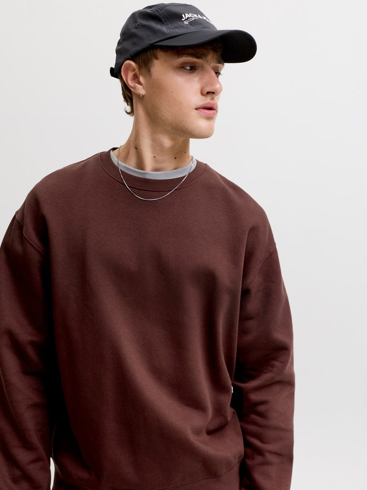 Jjeace Sweat Crew Neck - Brique
