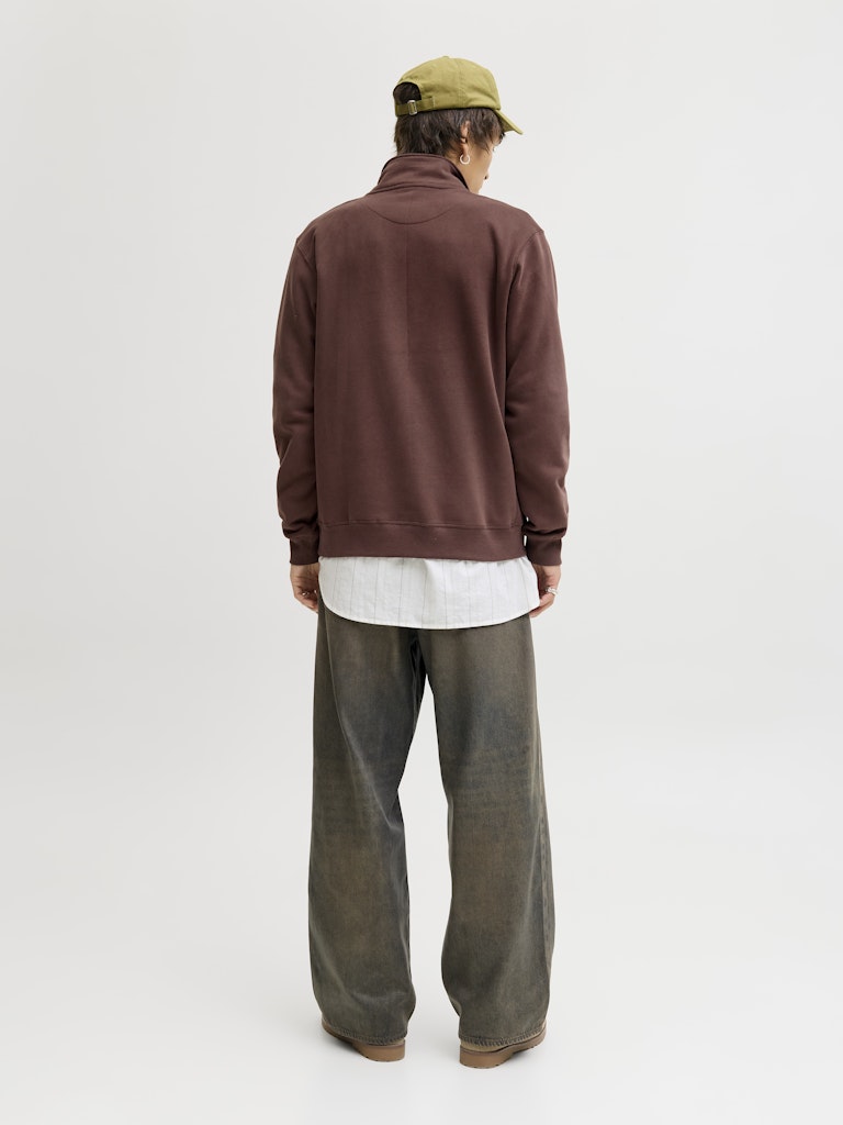 Jorbleecker Branding Sweat High Neck Bf - Cognac