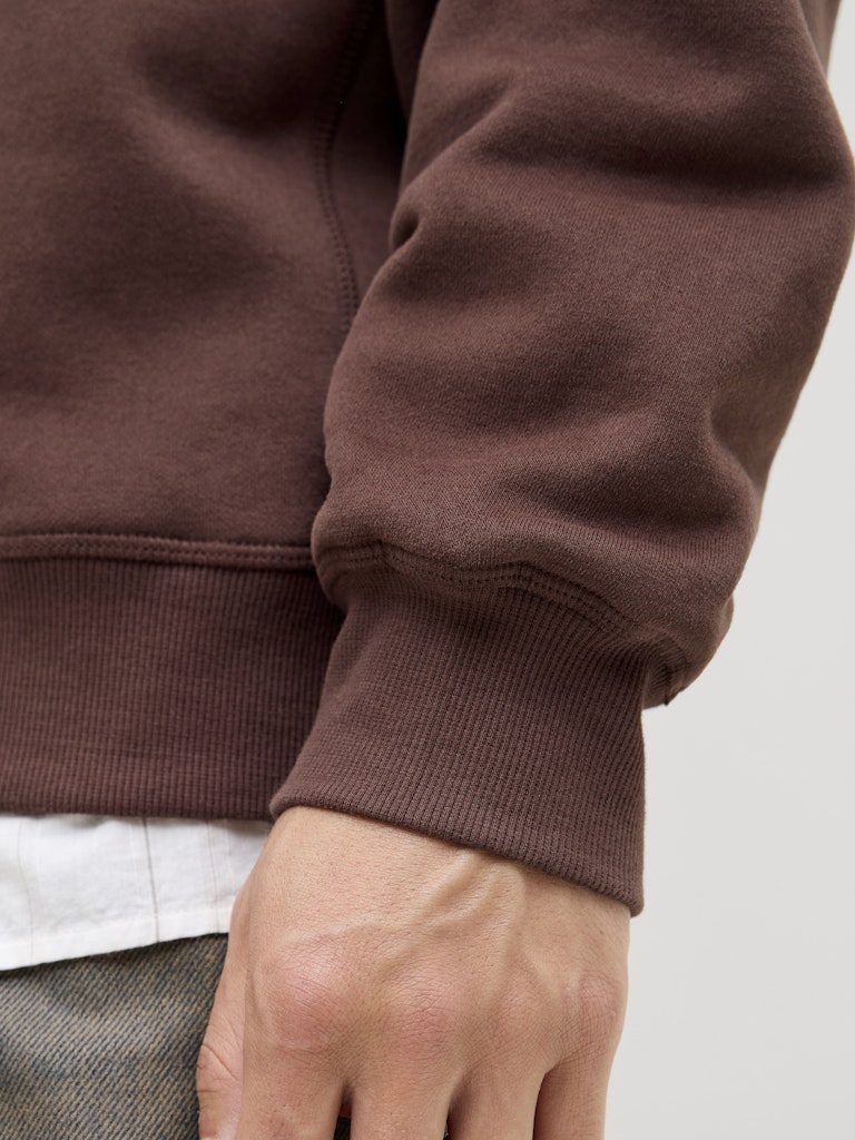 Jorbleecker Branding Sweat High Neck Bf - Cognac