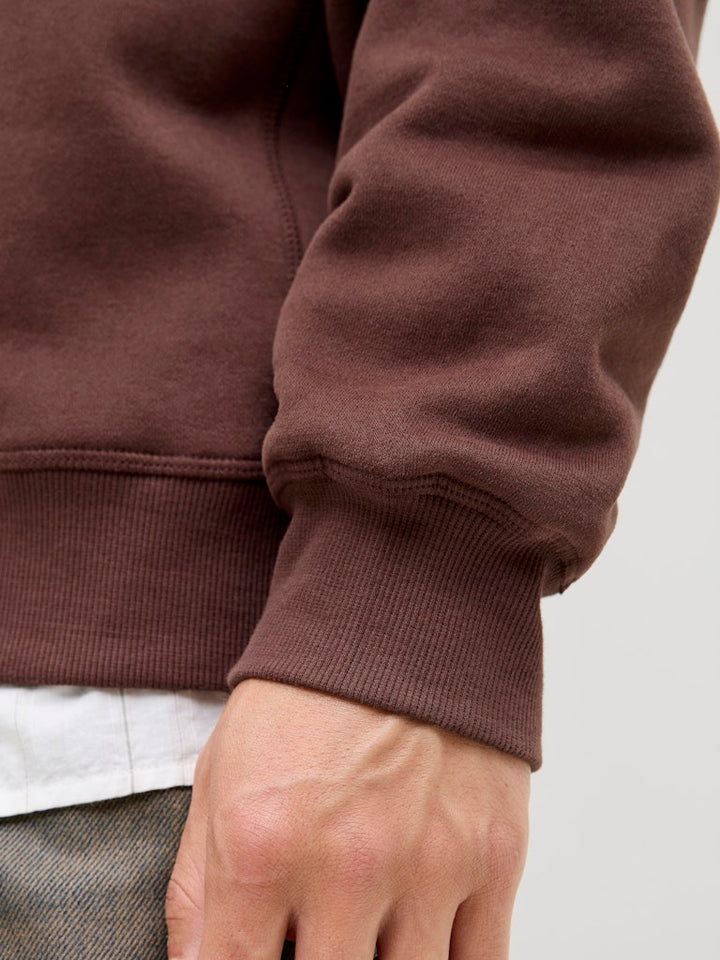Jorbleecker Branding Sweat High Neck Bf - Cognac