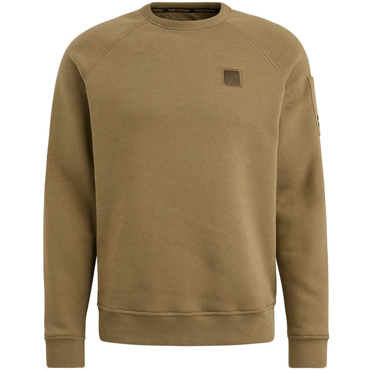 Crewneck Soft Fleece Sweat - Taupe