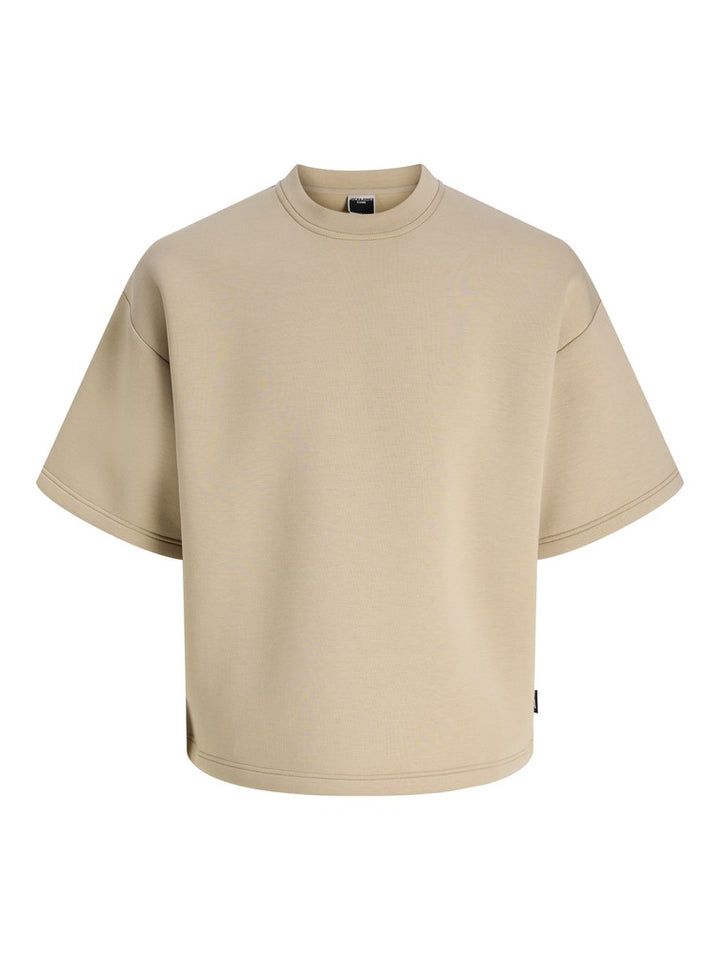 Jcobiarritz Scuba Sweat Ss Styd Ss26 - Taupe