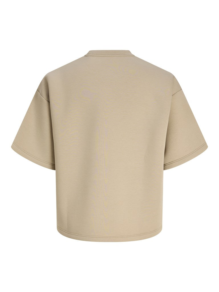 Jcobiarritz Scuba Sweat Ss Styd Ss26 - Taupe