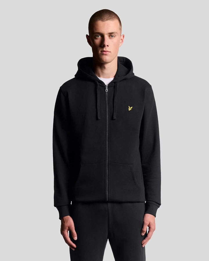 Zip Thorou Hoodie - Zwart