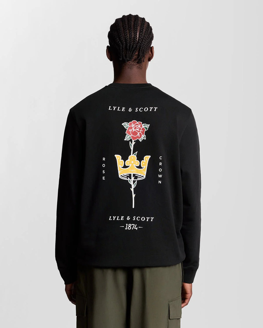 Rose & Crow Gravic Crew Neck - Zwart