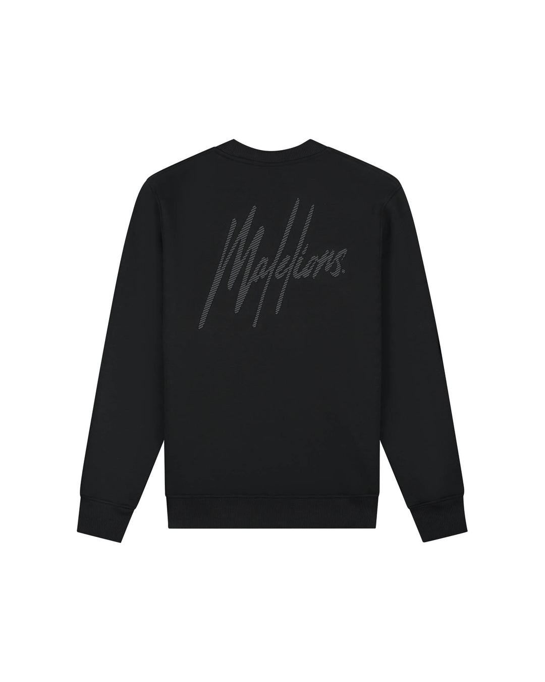 Striped Signature Sweater - Zwart