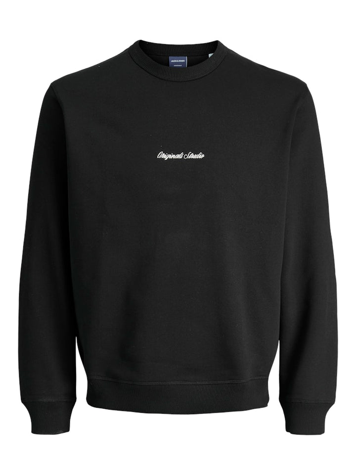 Jornorrebro Emb Sweat Crew Noos - Zwart