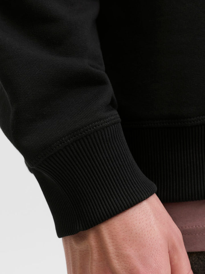 Jornorrebro Emb Sweat Crew Noos - Zwart