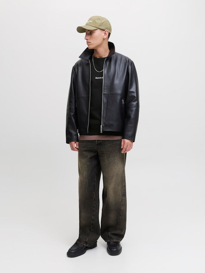 Jornorrebro Emb Sweat Crew Noos - Zwart